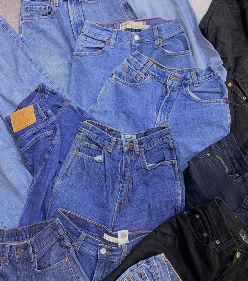 Baggy - momsjean - retro jean tại Chu.Wardrobe