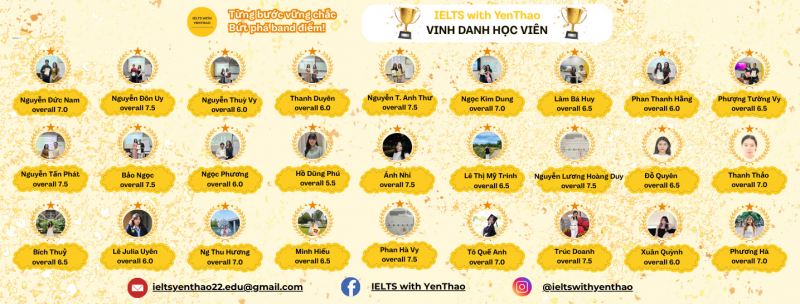 Cô Nguyễn Thị Thu Thảo - Founder IELTS with YenThao