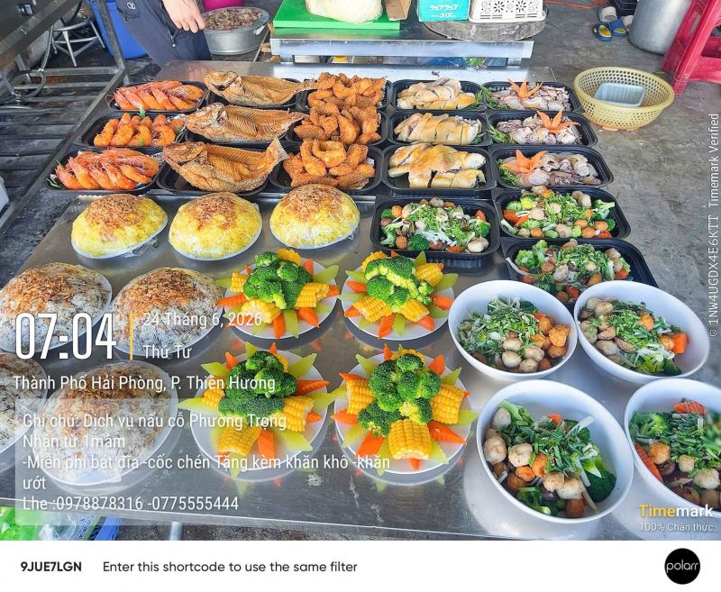 Cỗ Tiệc Trọn Gói Phương Trọng