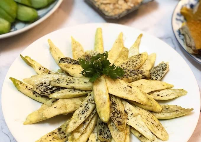 Củ niễng xào tỏi