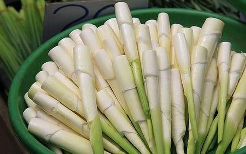 Củ niễng xào tỏi