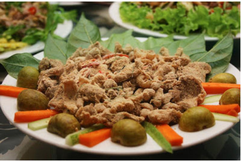 Da Gà Đông Tảo Bóp Thính