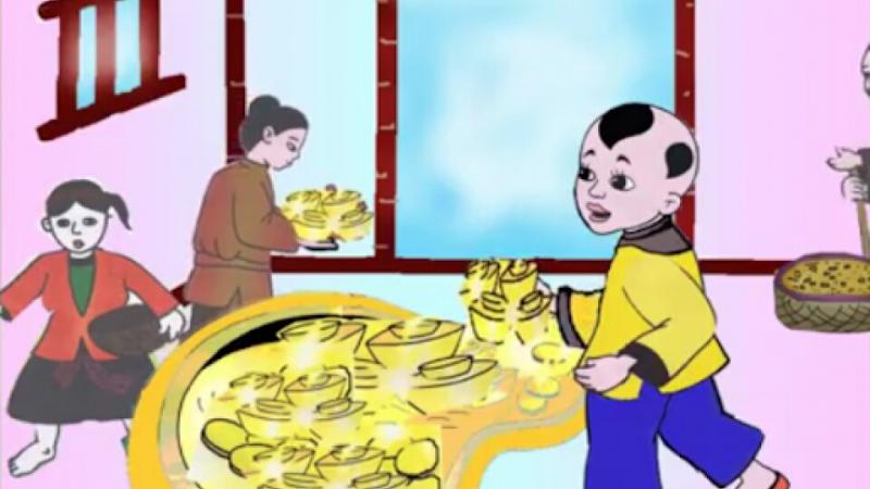 Giáo án truyện Quả bầu tiên - mẫu 1