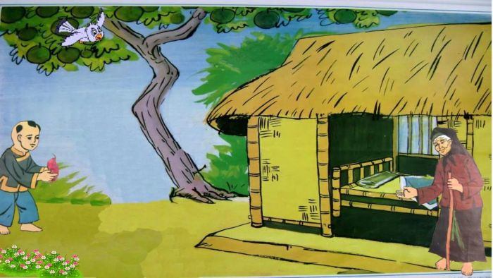 giáo án truyện sự tích cây khoai lang - mẫu 1