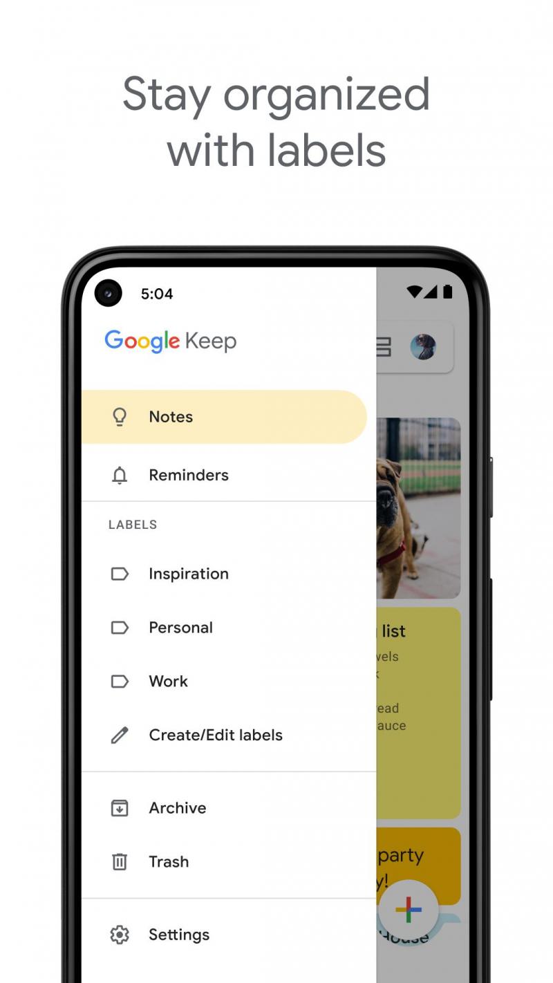 Google Keep - Ghi chú và danh sách