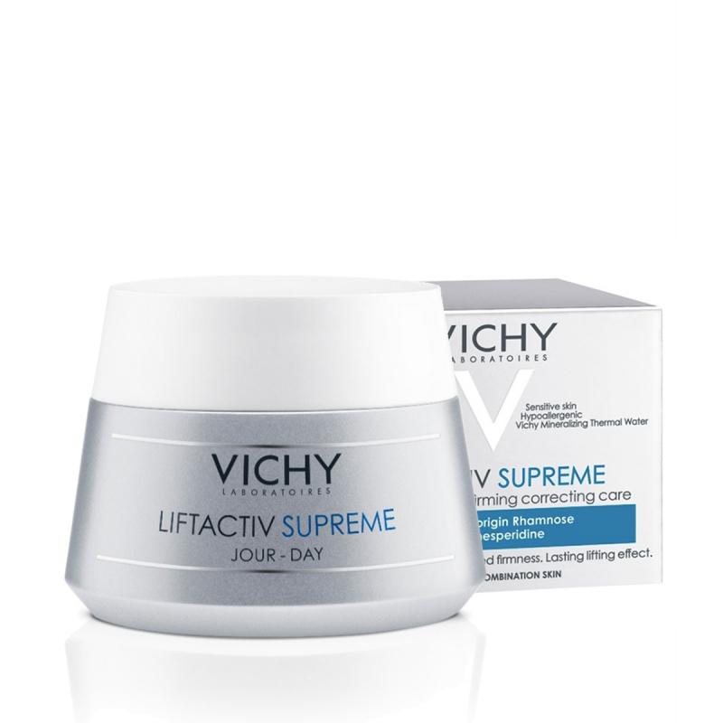 Kem dưỡng ngăn ngừa dấu hiệu lão hóa, làm săn da (ban ngày) Vichy Liftactiv Supreme Day 50ml