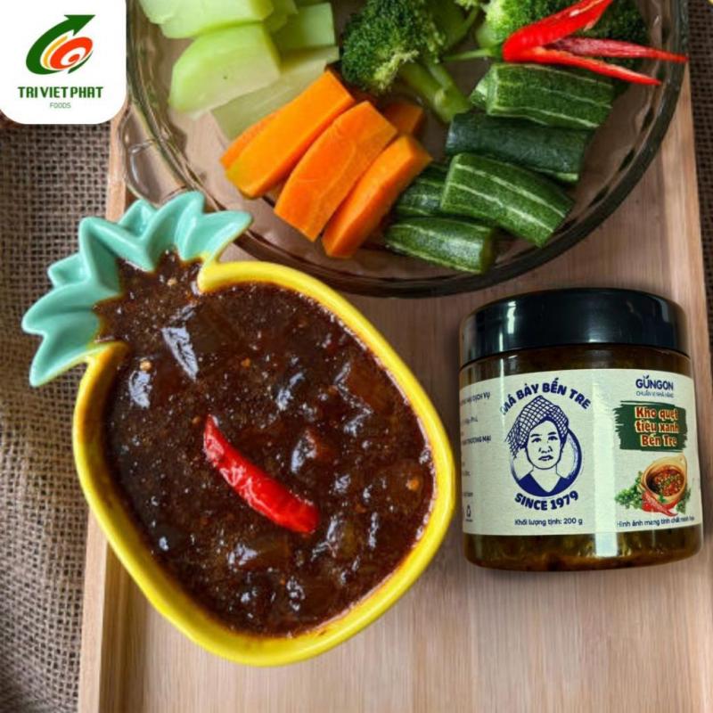 Kho quẹt tiêu xanh Bến Tre GUNGON