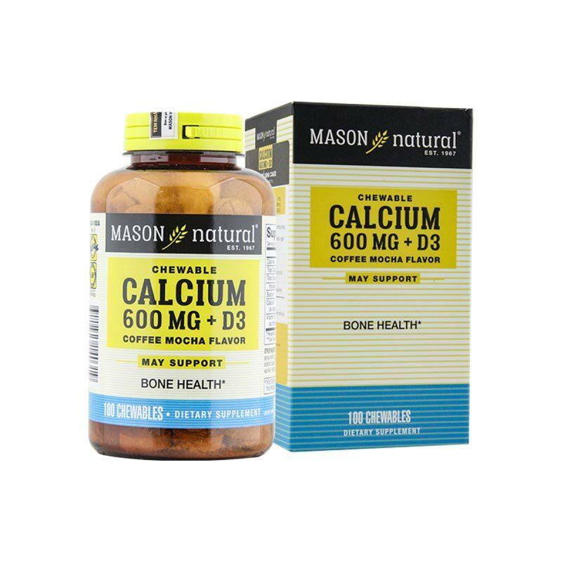 Mason Calcium 600mg + D3