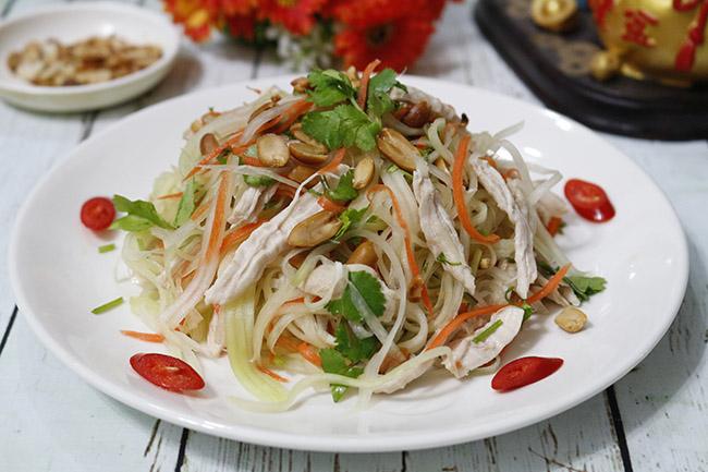 Nộm gà đông tảo