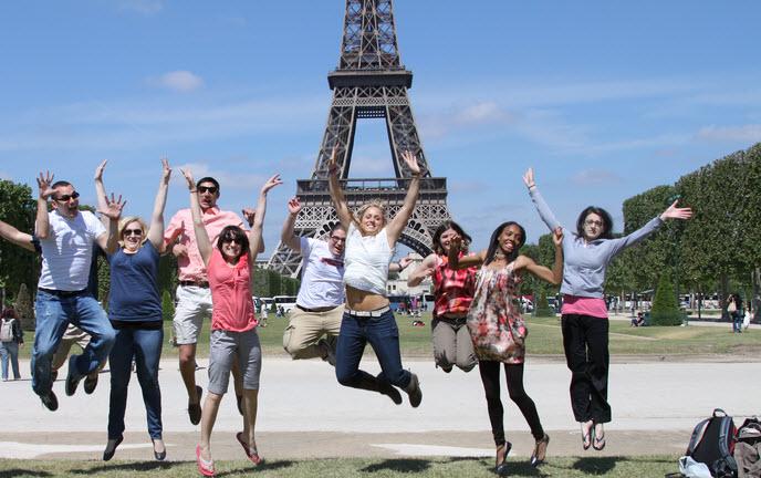Pháp là điểm đến thu hút nhiều du học sinh