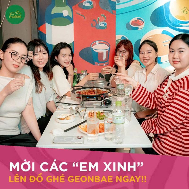 Quán nhậu kiểu Hàn - Geonbae Pocha