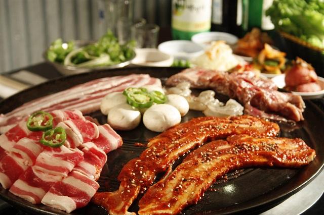 Samgyeopsal - Thịt lợn nướng