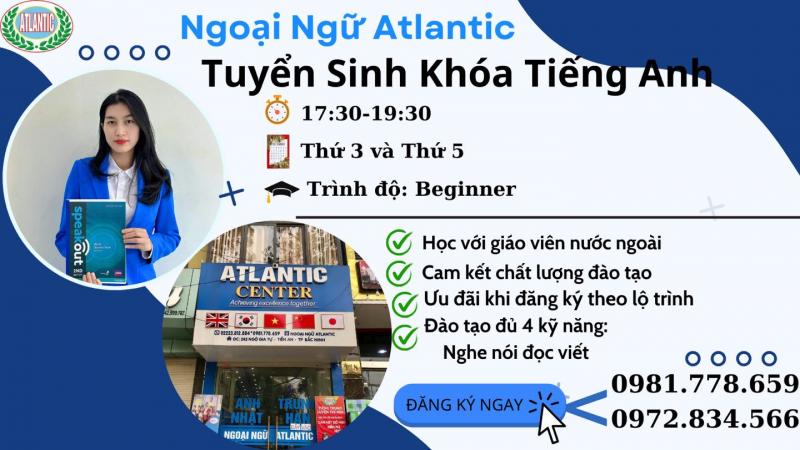 Trung tâm tiếng Anh Atlantic