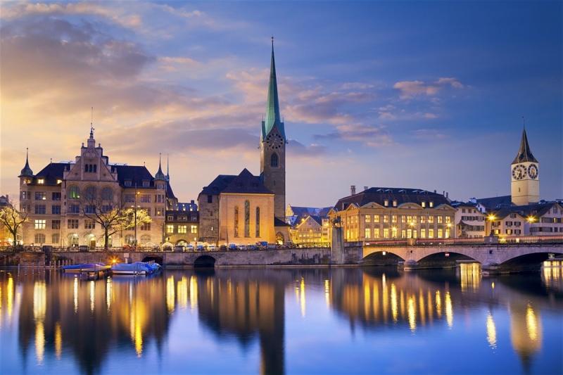 Zurich là thành phố lớn nhất của Thụy Sĩ